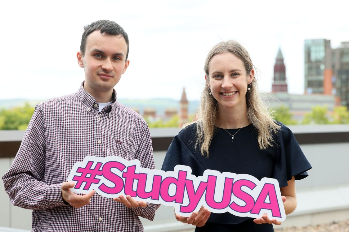 Kacper Szewczyk with Claire Hamilton